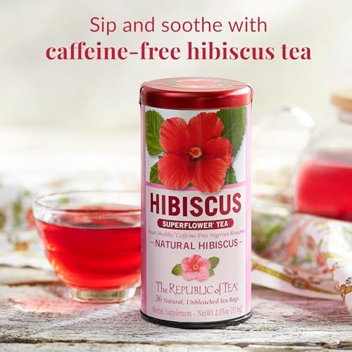 Natural Hibiscus Super Refill Herbal Tea (100 Count)