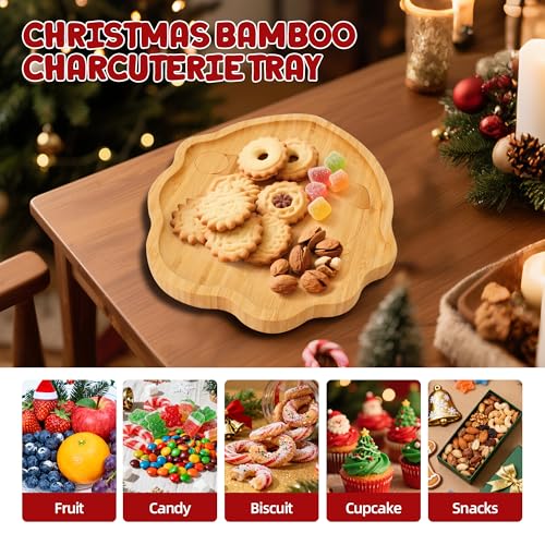Christmas Bamboo Serving Platter