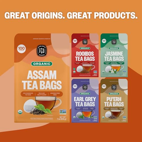 Organic Assam Tea (100 Count)