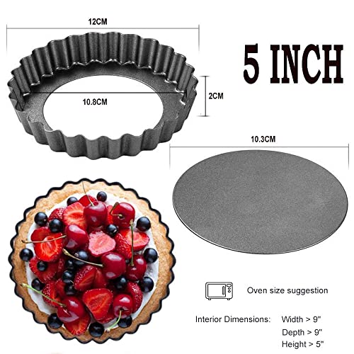 Mini Tart Pans 5 Inch w