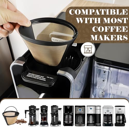 Reusable Filter for Cuisinart Coffee Tone Basket GTF 10 12 14 Cup