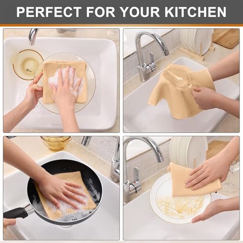 100% Cotton Waffle 6 (6 Count)