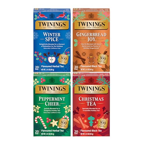 Holiday Variety Pack Tea Bags (80 Count)
