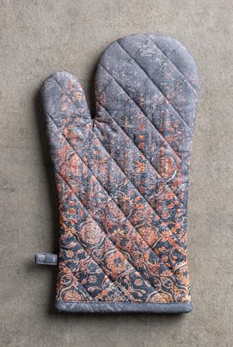 100% Cotton Oven Mitt & Pot Holder Set
