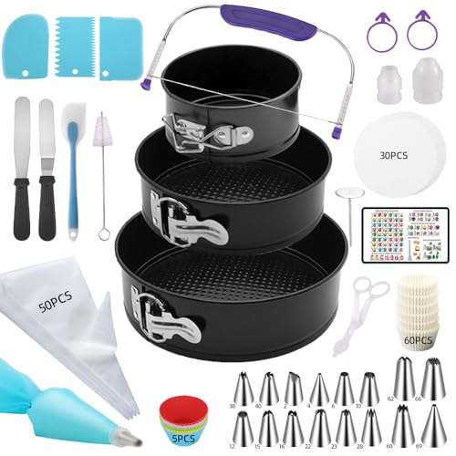 179PCS Cake Pan Set for Baking (179 Count)