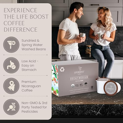 Organic Decaf Coffee K Cups (10 Count)