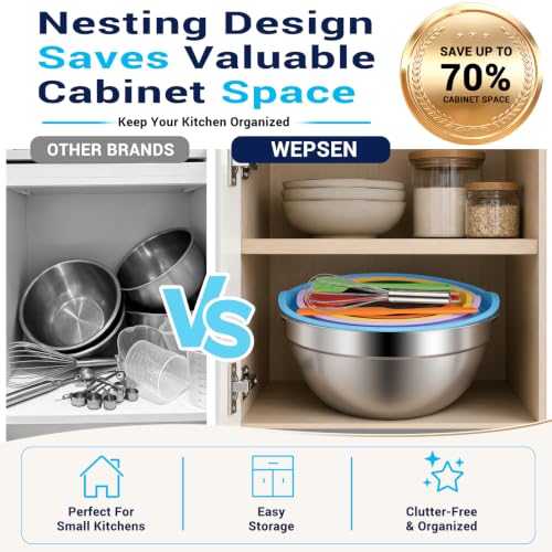 Mixing Bowls with Lid Set