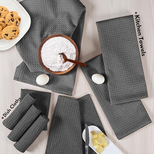 Cotton Dish Towel & Dishcloth Set (8 Count)