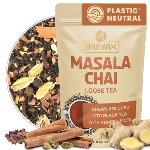 Masala Chai Tea Loose Leaf CTC TEA (8.82 Ounce)