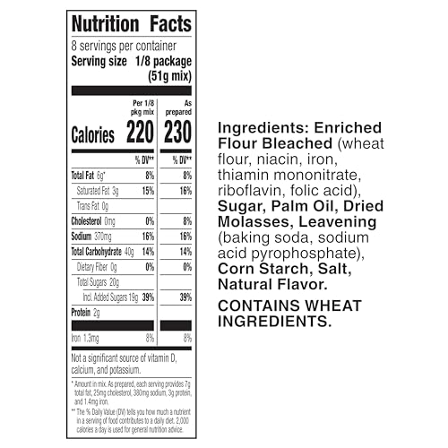 Gingerbread Cake and Cookie Mix (174 Ounce)