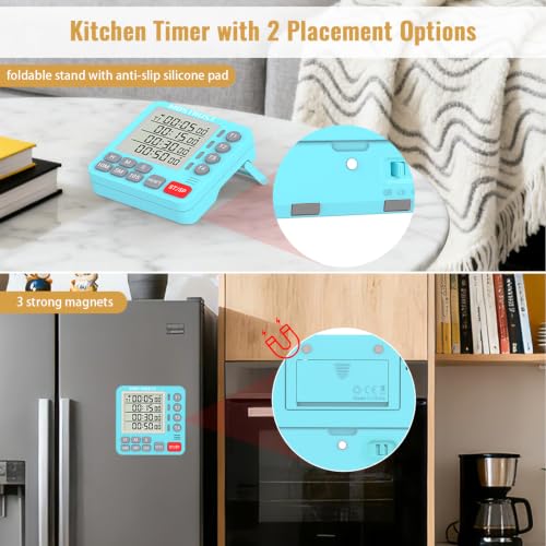 Digital Dual Kitchen Timer