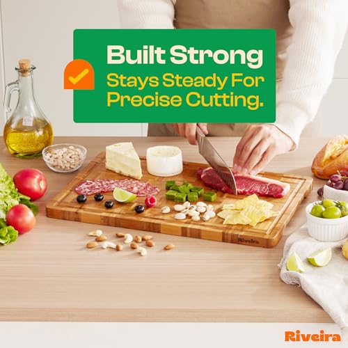 Bamboo End Grain Wood Cutting Board