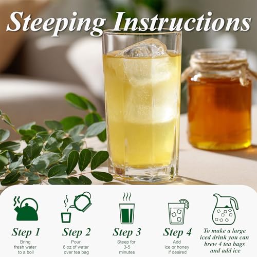 Moringa Tea Bags 100ct (100 Count)