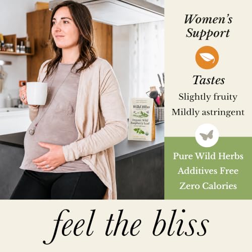 Organic Red Raspberry Leaf Tea for Pregnancy and Menstrual Support