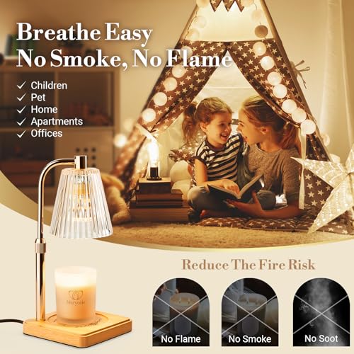 Candle Warmer Lamp with Timer Birthday Gifts for Women Home Decor