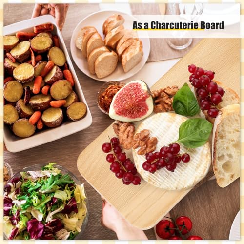 6 Pcs Wood Cutting Boards 17 Inch for Chopping Laser Engraving (6 Count)