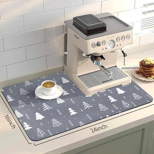 Christmas Dish Drying Mat