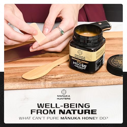 New Zealand Manuka Honey MGO 50 Raw & Pure Monofloral 8.8oz (8.8 Ounce)