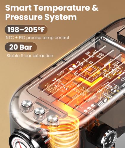 Espresso Machine with Milk Frother
