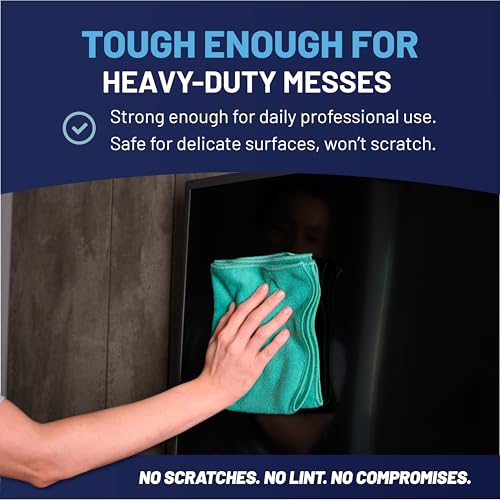MW Pro 16x16 Microfiber Wash Cloths (12 Count)