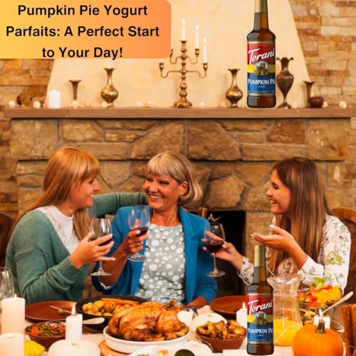 Jimoco® Syrup Pump Dispenser + Torani® Pumpkin pie Syrup (25.4 Fl Oz)