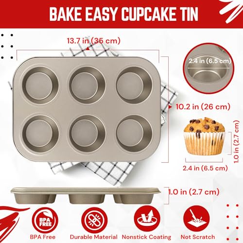 6 Cup Muffin Pans