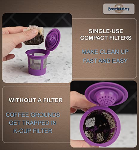 300 Disposable Compact Paper Coffee Filters (300 Count)