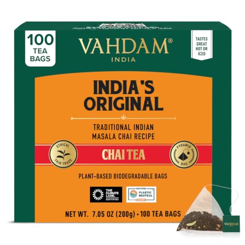 India's Original Masala Chai Tea Bags (100 Count)