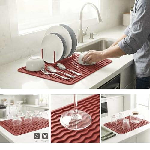 Silicone Dish Drying Mat
