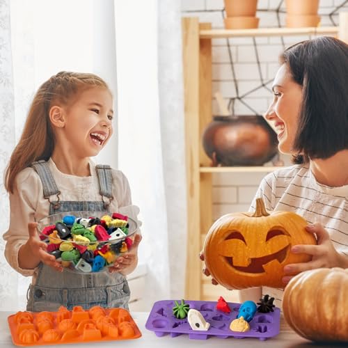 Halloween Chocolate Silicone Molds (4 Count)