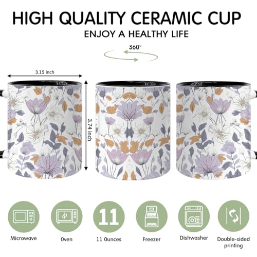 Vintage Flower Coffee Mug