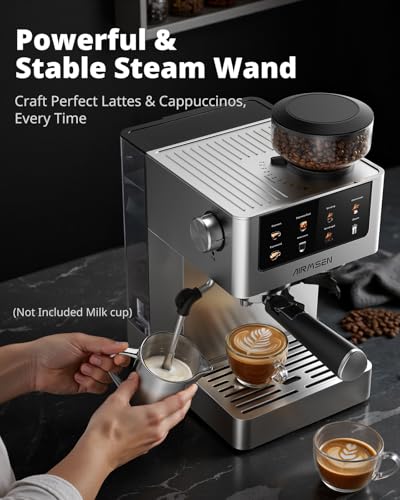 Espresso Machines with Burr Grinder