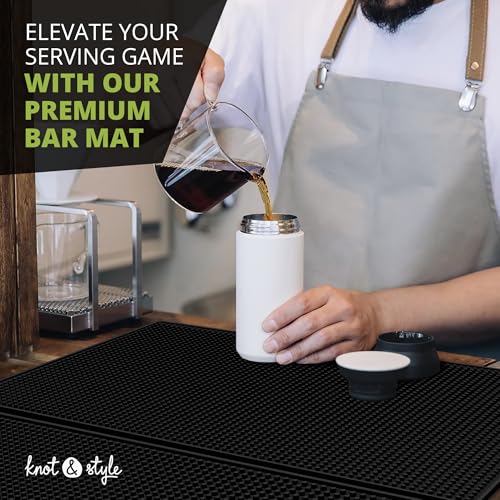 Bar Mats for Countertop Heavy Duty 2 Pack (2 Count)