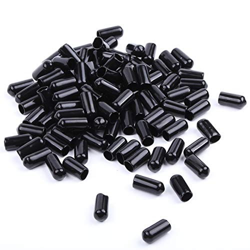 100 Pcs Pourers Dust Covers Olive Oil Liquor Bottle Pour Spout Cover Rubber Caps (100 Count)