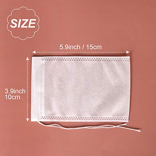 4x6 Inch Cold Brew Coffee Filter Bags (50 Count)