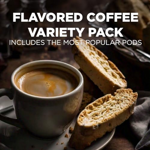 Flavored Coffee Pods Variety Pack (40 Count)