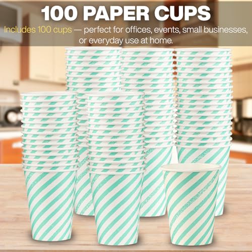 Disposable Coffee Cups (100 Count)