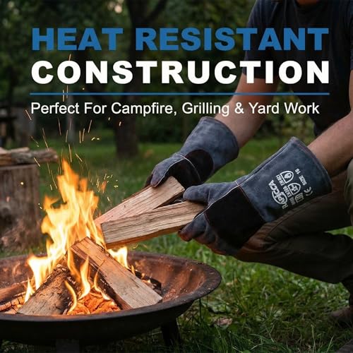Fireplace Fire Pit Gloves