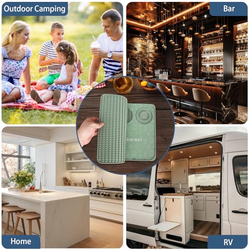 Foldable Bar Mat 18x12 inch