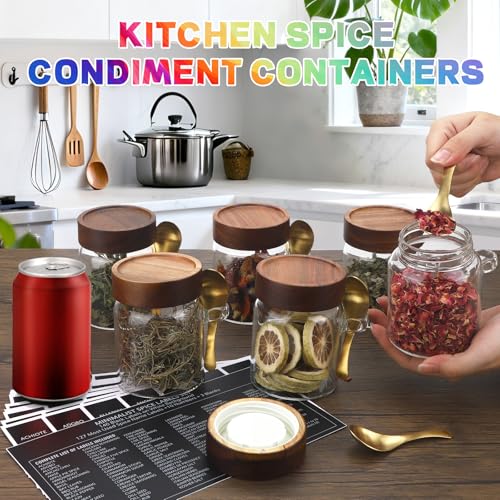 10 oz Glass Jars Set of 2