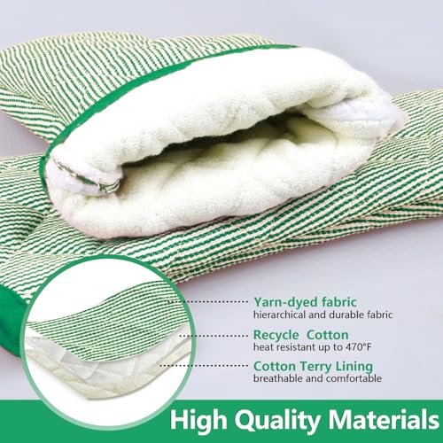 Yarn Dyed Oven Mitts 1 Pair (2 Count)