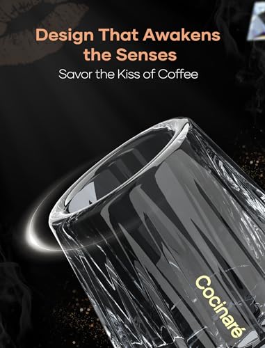 KissCup Crystal Espresso Cup Set of 2