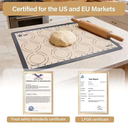 2 Pack Silicone Baking Mats