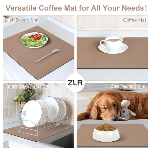 Coffee Bar Mat for Espresso Machine