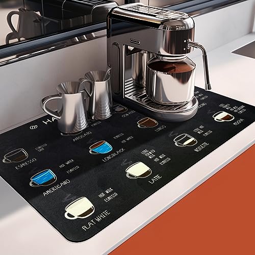 Coffee Bar Mat for Countertop