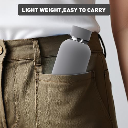 Small Water Bottle 12oz with Clip