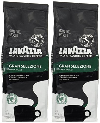 Gran Selezione Dark Roast Ground Coffee 12oz (24 Ounce)