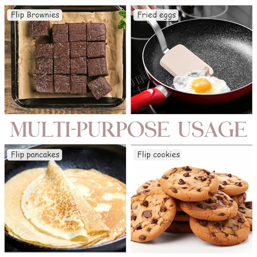 2 Pcs Mini Silicone Cookie Brownie Spatula (2 Count)
