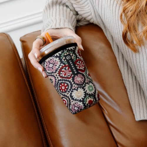 JavaSok Iced Coffee & Cold Soda Insulated Neoprene Cup Sleeve