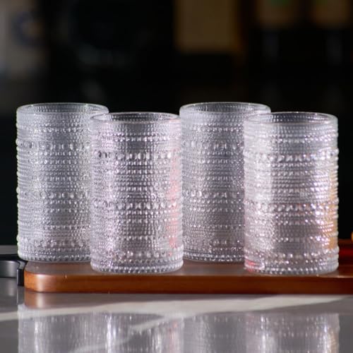 Hobnail Highball Glasses
